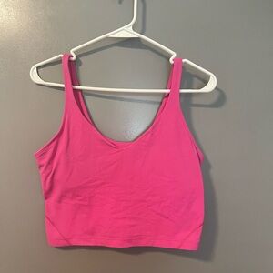 Sonic Pink Scuba Tank Lululemon